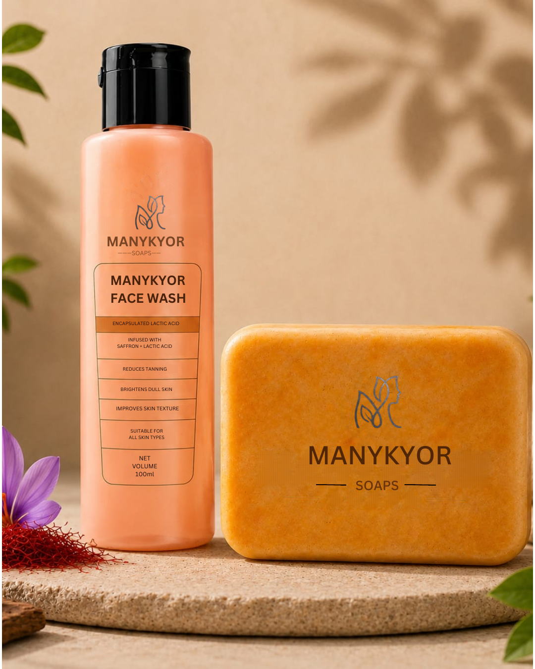 MANYKYOR (FACE WASH + SOAPS)